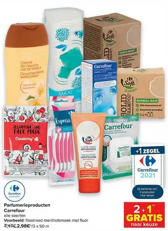 Parfumerieproducten Carrefour