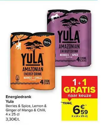 Energiedrank Yula