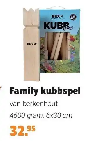 Europoint Family kubbspel aanbieding