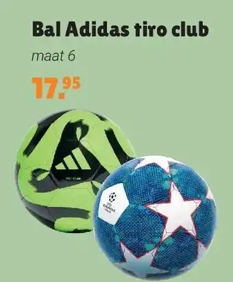 Europoint Bal Adidas tiro club aanbieding