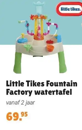 Europoint Little Tikes Fountain Factory watertafel aanbieding