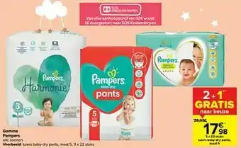 Carrefour Luiers baby-dry pants aanbieding