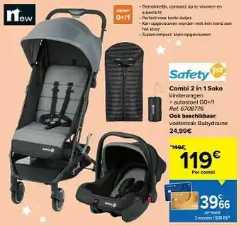 Carrefour Combi 2 in 1 soko aanbieding