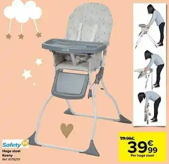Carrefour Hoge stoel keeny aanbieding
