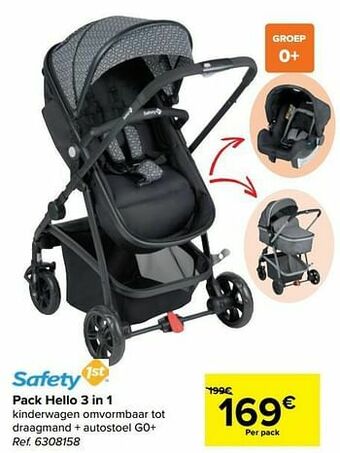 Carrefour Pack hello 3 in 1 aanbieding
