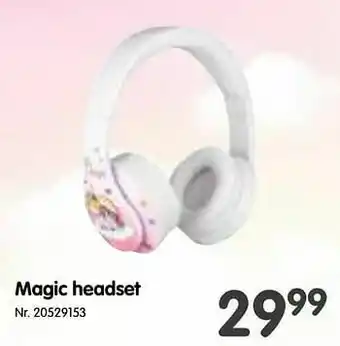 Fun Magic headset aanbieding