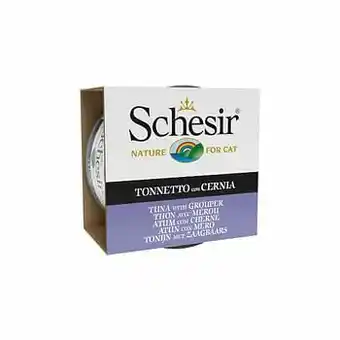 Zooplus Schesir Tonijn in Gelei 6 x 85 g Kattenvoer - Tonijn met Witvis aanbieding