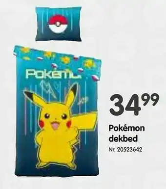 Fun Pokémon dekbed aanbieding