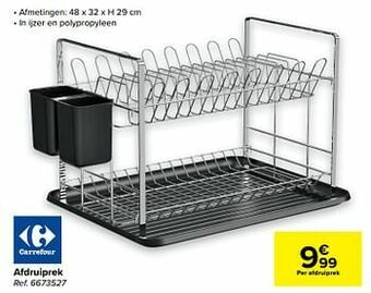 Carrefour Afdruiprek aanbieding