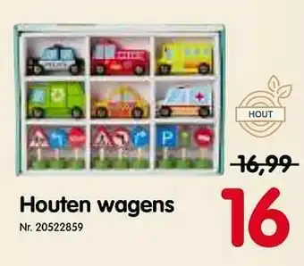 Fun Houten wagens aanbieding