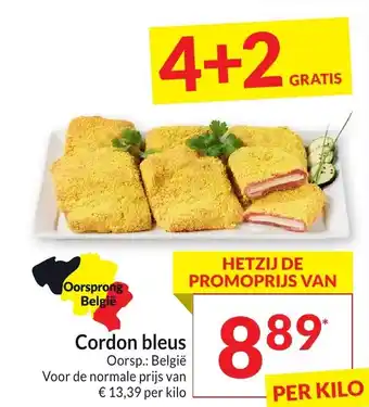 Intermarché Cordon bleus per kilo aanbieding