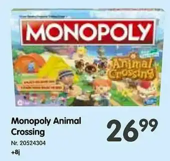 Fun Monopoly animal crossing aanbieding
