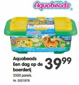 Aquabeads een dag op de boerderij
