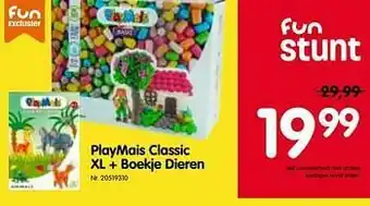 Playmais classic xl + boekje dieren