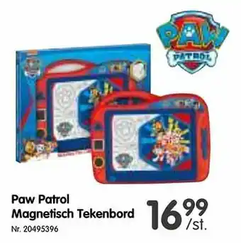 Fun Paw patrol magnetisch tekenbord aanbieding
