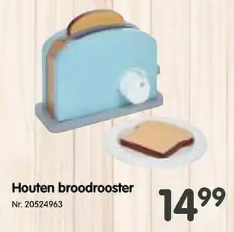 Fun Houten broodrooster aanbieding