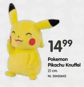 Fun Pokemon pikachu knuffel aanbieding