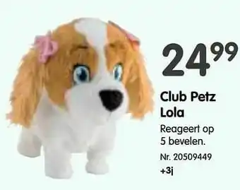 Fun Club petz lola aanbieding