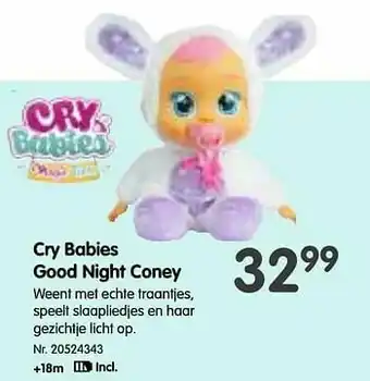 Cry babies good night coney