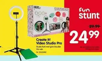 Fun Create it! video studio pro aanbieding