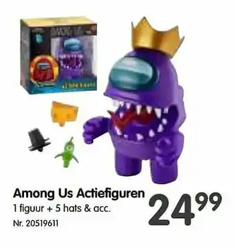 Among us actiefiguren
