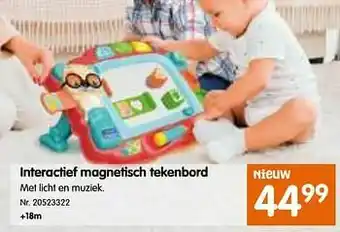 Interactief magnetisch tekenbord