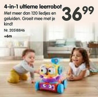 4-in-1 ultieme leerrobot