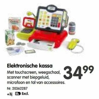 Fun Elektronische kassa aanbieding