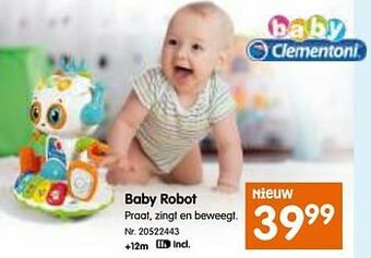 Fun Baby robot aanbieding