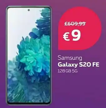 Proximus Samsung galaxy s20 fe 128gb 5g aanbieding