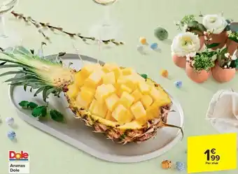 Carrefour Ananas Dole aanbieding