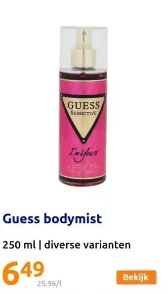 Action Guess bodymist aanbieding