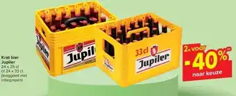 Carrefour Krat bier Jupiler aanbieding