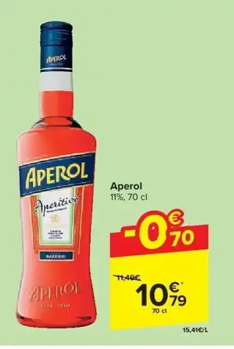 Carrefour Aperol aanbieding