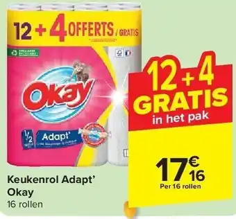 Carrefour Keukenrol Adapt’ Okay aanbieding