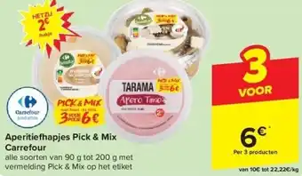 Carrefour Aperitie apjes Pick & Mix Carrefour aanbieding