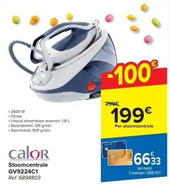 Carrefour Stoomcentrale GV9224C1 aanbieding