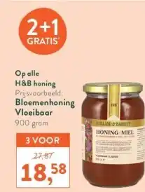 Holland & Barrett Bloemenhoning Vloeibaar aanbieding