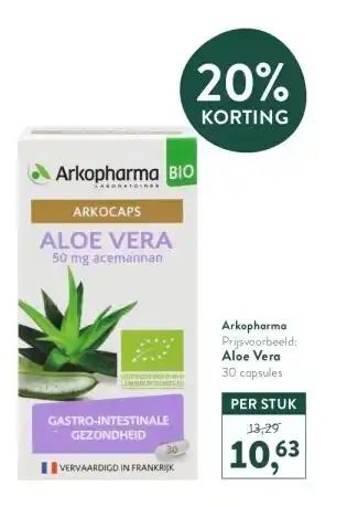 Holland & Barrett Aloe Vera aanbieding