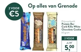 Holland & Barrett Protein Bar Carb Killa White Chocolate Cookie aanbieding