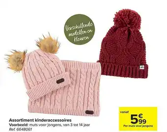 Hyper Carrefour Assortiment Kinderaccessoires aanbieding