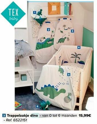 Carrefour Trappelzakje dino aanbieding