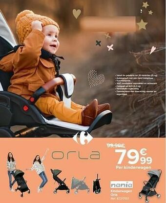 Carrefour Kinderwagen orla aanbieding