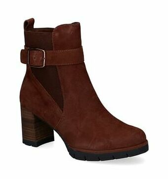 Torfs Tamaris Anti Shokk Cognac Enkellaarzen aanbieding