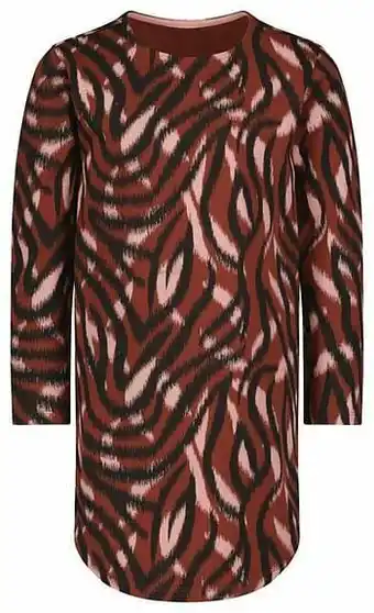 HEMA HEMA Kinderjurk Zebra Bruin (bruin) aanbieding