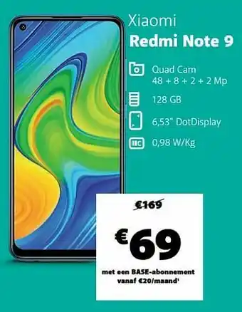 Xiaomi redmi note 9