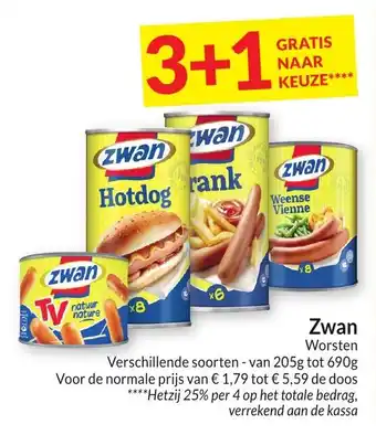 Intermarché Zwan Worsten aanbieding