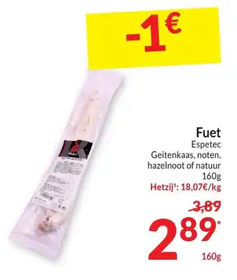 Intermarché Fuet 160g aanbieding