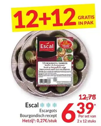 Intermarché Escal Escargots aanbieding