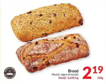 Intermarché Brood 330g aanbieding